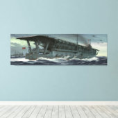 The last voyage of the Kaga Print (Insitu (Houten vloer))