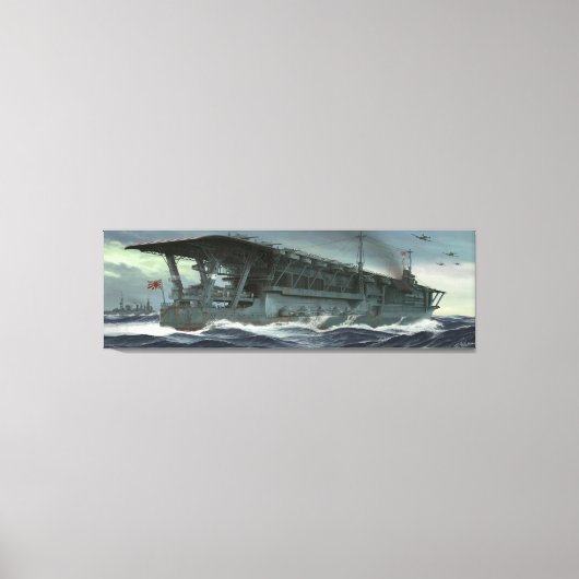 The last voyage of the Kaga Print (Voorkant)