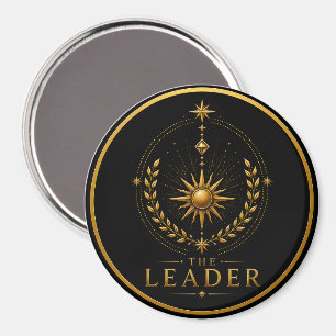 The Leader Leo Archetype Cirkelmagneet Magneet