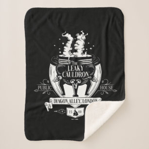 THE LEAKY CAULDRON™ Shop Graphic Sherpa Deken