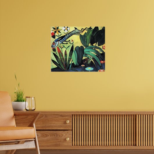 The Leap of the Rabbit Poster (Woonkamer 2)