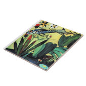 The Leap of the Rabbit Tegeltje (Zijkant)