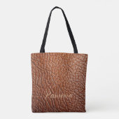 The Leather Look/Personalized Tote Bag (Dos)