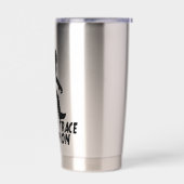 The Leave No Trace Champion Funny Bigfoot Geïsoleerde Drinkbeker (Links)