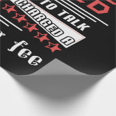 The Legend Has Officially Retired Consulting Fee Cadeaupapier (Hoek)