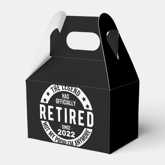 The Legend Has Officially Retired, Retired 2022 Bedankdoosjes (Voorkant Zijde)