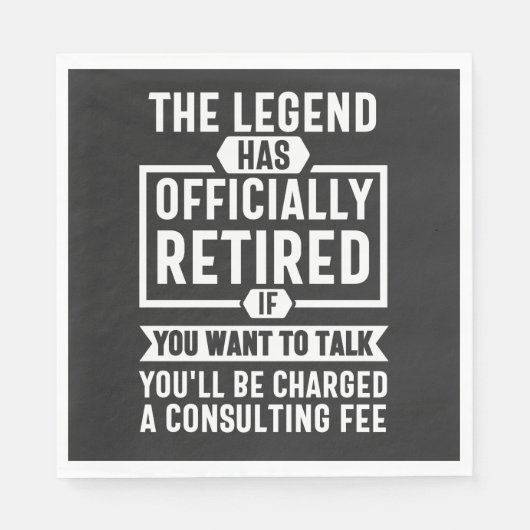 the legend Has Officially Retired Servet (Voorkant)