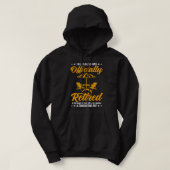 The Legend Has Retired Consulting Fee Veteran Cons Hoodie (Design voorkant)