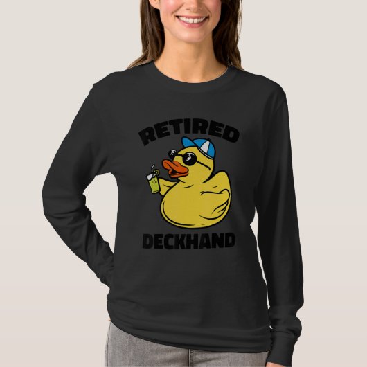 The Legend Has Retired Deckhand T-shirt (Voorkant)