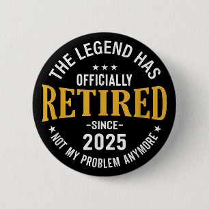 The Legend is officieel met pensioen gegaan in 202 Ronde Button 5,7 Cm