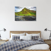The Legendary Giant's Causeway Landscape Wall Art Canvas Afdruk (Insitu (Slaapkamer))
