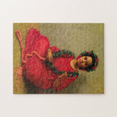 The Lei Maker 1901 by Theodore Wores Legpuzzel (Horizontaal)