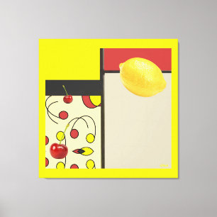 The Lemon Drop Canvas Afdruk