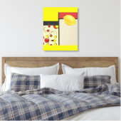 The Lemon Drop Canvas Afdruk (Insitu (Slaapkamer))