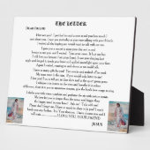 THE LETTER FROM JESUS FOTOPLAAT (Zijkant)