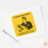 The Libertarian Plot Sticker (Envelop)