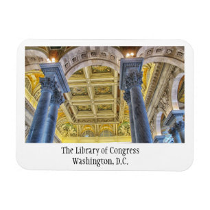 The Library of Congress, Washington DC Magneet