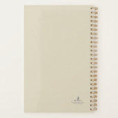 The Library Stamp Minimalist Book Lover Planner (Achterkant)