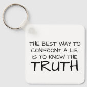 The Lie & The TRUTH Sleutelhanger (Voorkant)