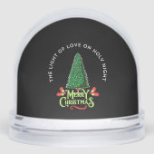 THE LIGHT OF LOVE ON HOLY NIGHT SNEEUWBOL (Voorkant)