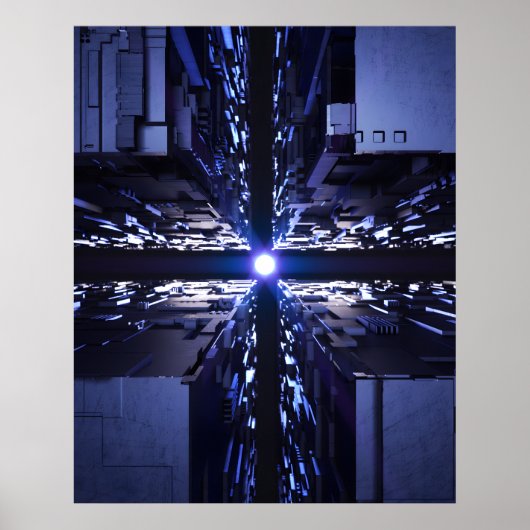 The Light that Guides the Future Poster (Voorkant)