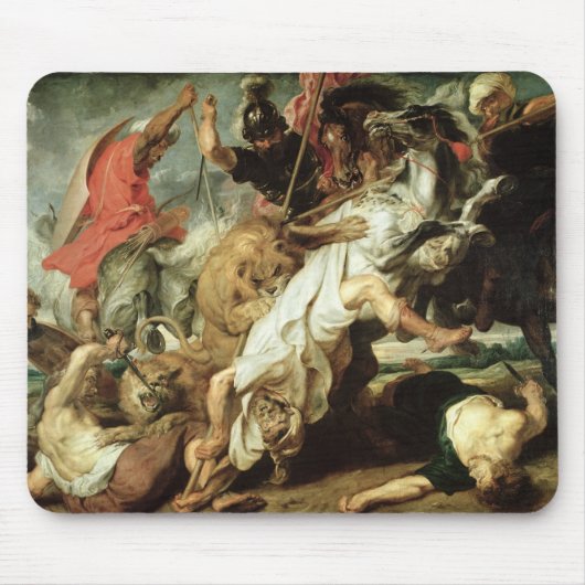 The Lion Hunt, 1621 Muismat (Voorkant)