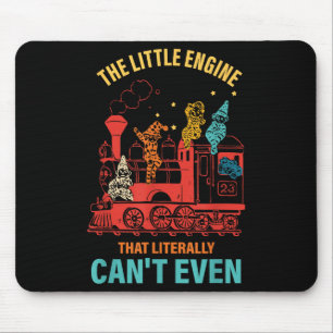 The Little Engine Die Letterlijk Niet Eens Kunt Fu Muismat
