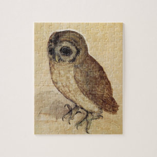 The Little Owl (door Albrecht Durer) Legpuzzel
