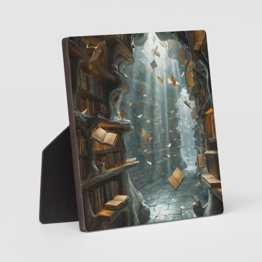 The Living Library Fotoplaat (Voorkant)