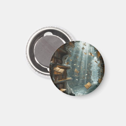 The Living Library Magneet (Voorkant / Achterkant)