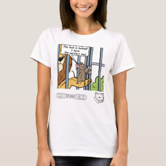 The lock is bolted! I have the perfect tool. T-shirt