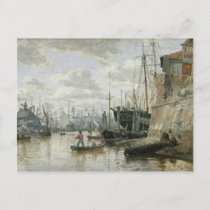 The Log Cabin te Hamburg Harbour, 1848 Briefkaart