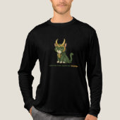 The Loki Cat Tri-Blend Shirt (Voorkant volledig)