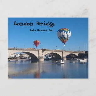 The London Bridge, Lake Havasu, Az. Briefkaart