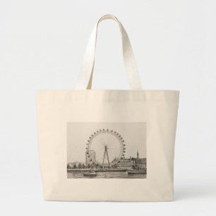 The London Eye 30/10/2006 Grote Tote Bag