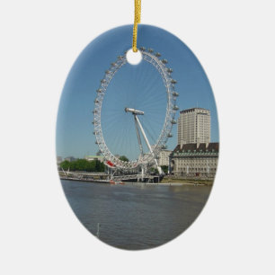 The London Eye Keramisch Ornament