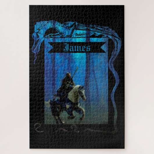 The Lone Knight: A Journey Through the Mist Legpuzzel (Verticaal)