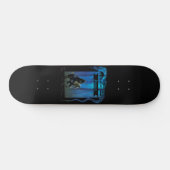 The Lone Knight: A Journey Through the Mist Skateboard (Horizontaal)