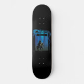 The Lone Knight: A Journey Through the Mist Skateboard (Voorkant)