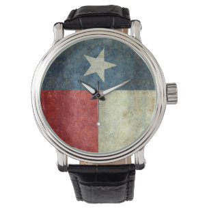 The Lone Star Flag of Texas Horloge