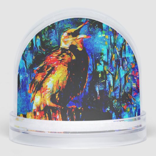 The Lonely Bird 2 Sneeuwbol (Voorkant)