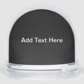 The Lonely Bird 3 Sneeuwbol (Achterkant)