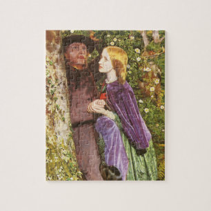 The Long Engagement van Arthur Hughes, Vintage Art Legpuzzel