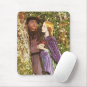 The Long Engagement van Arthur Hughes, Vintage Art Muismat (Met muis)