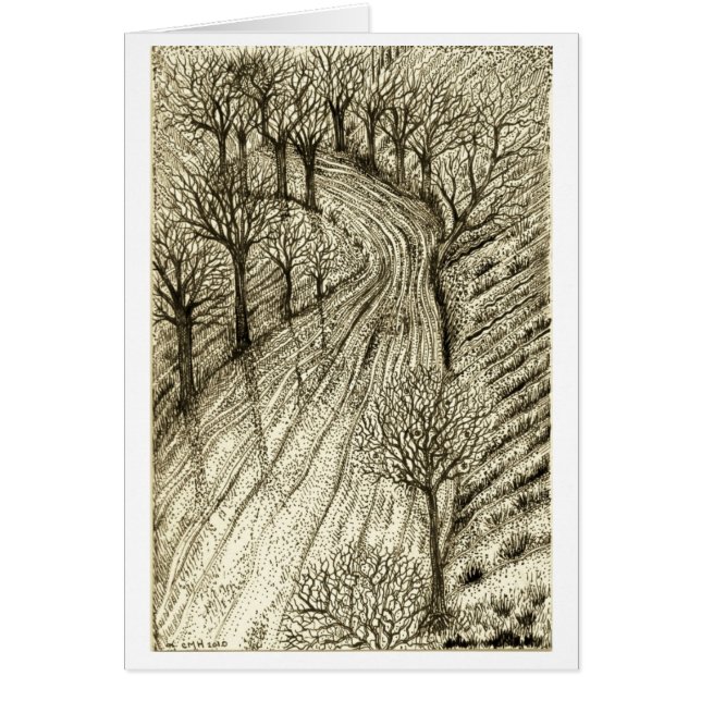 The Long Winding Road Card (Voorkant)