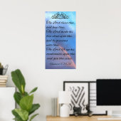 The Lord Bless Thee and Keep Thee Poster (Thuiskantoor)