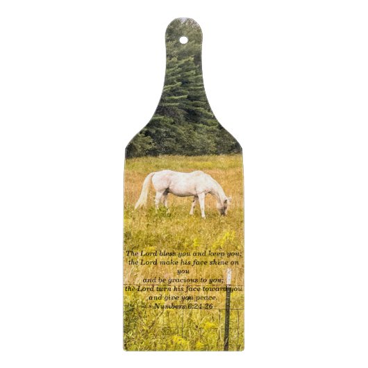 The Lord bless you and keep you; Snijplank (Voorkant)