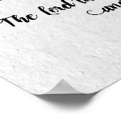 The Lord Bless you en Keep You Art Print (Hoek)