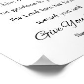 The Lord Bless You en Keep you Poster (Hoek)