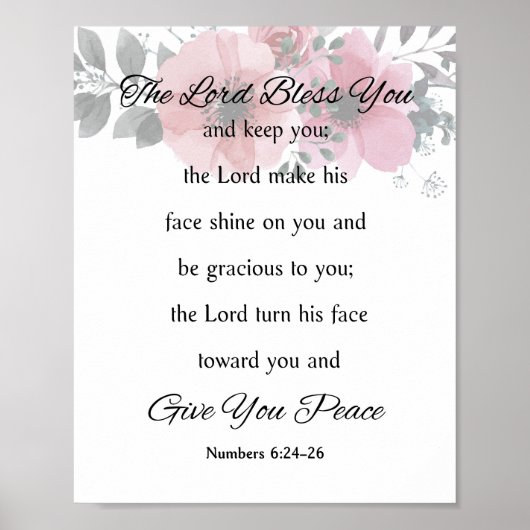 The Lord Bless You en Keep you Poster (Voorkant)